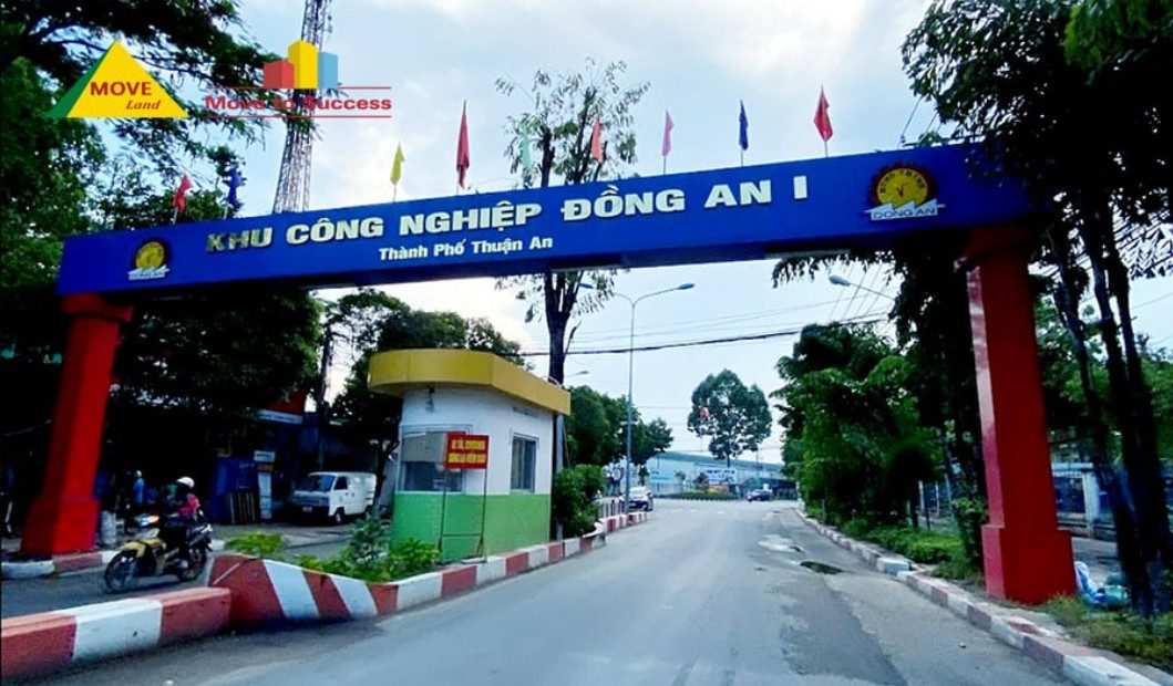 Cổng Khu Công Nghiệp Đồng An I - BÌnh Dương