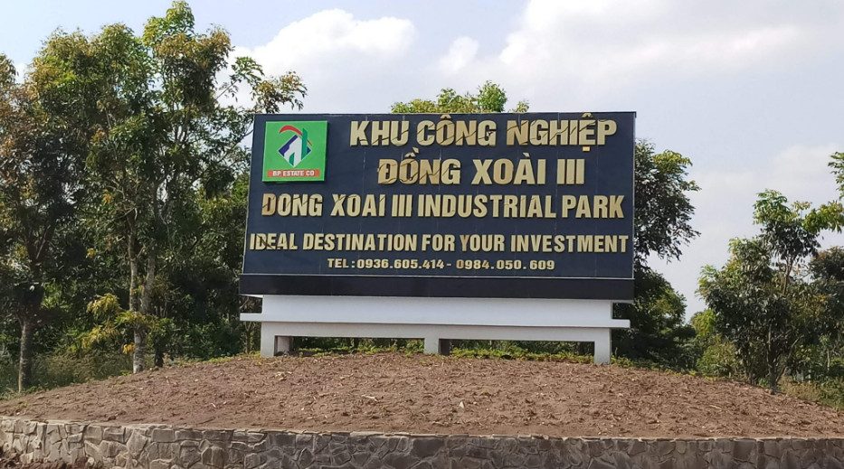 xưởng khu công nghiệp đống xoài, thị xã đồng xoài