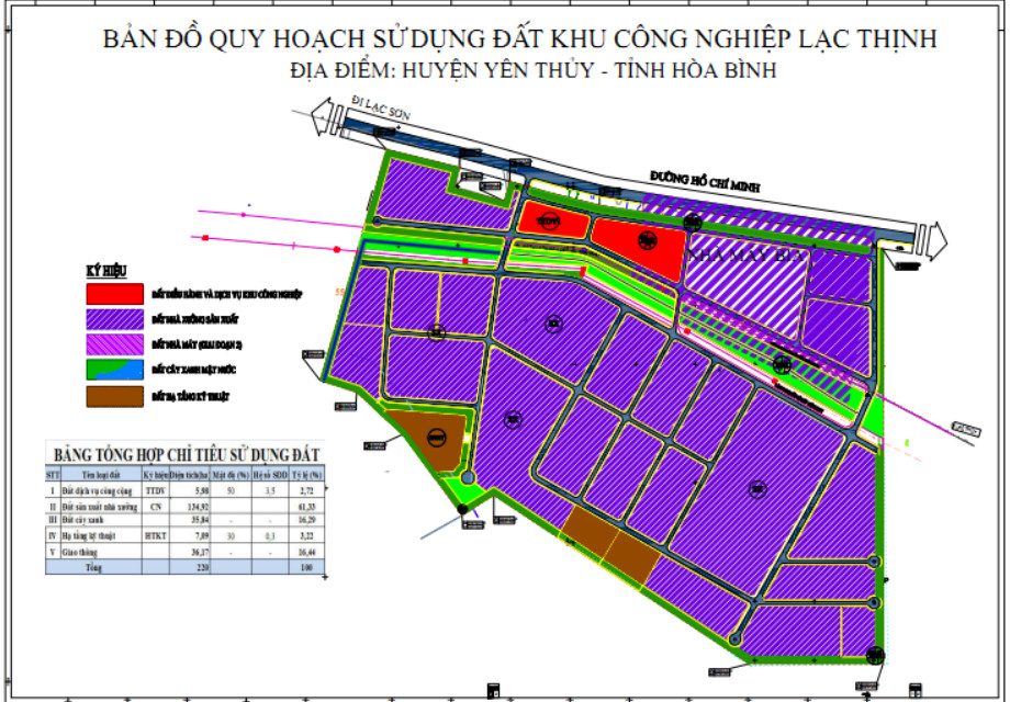 Khu Công Nghiệp Lạc Thịnh - Hòa Bình