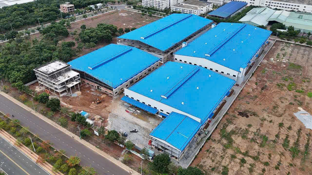 CHO THUÊ NHÀ XƯỞNG TRONG KHU CÔNG NGHIỆP BÌNH PHƯỚC.